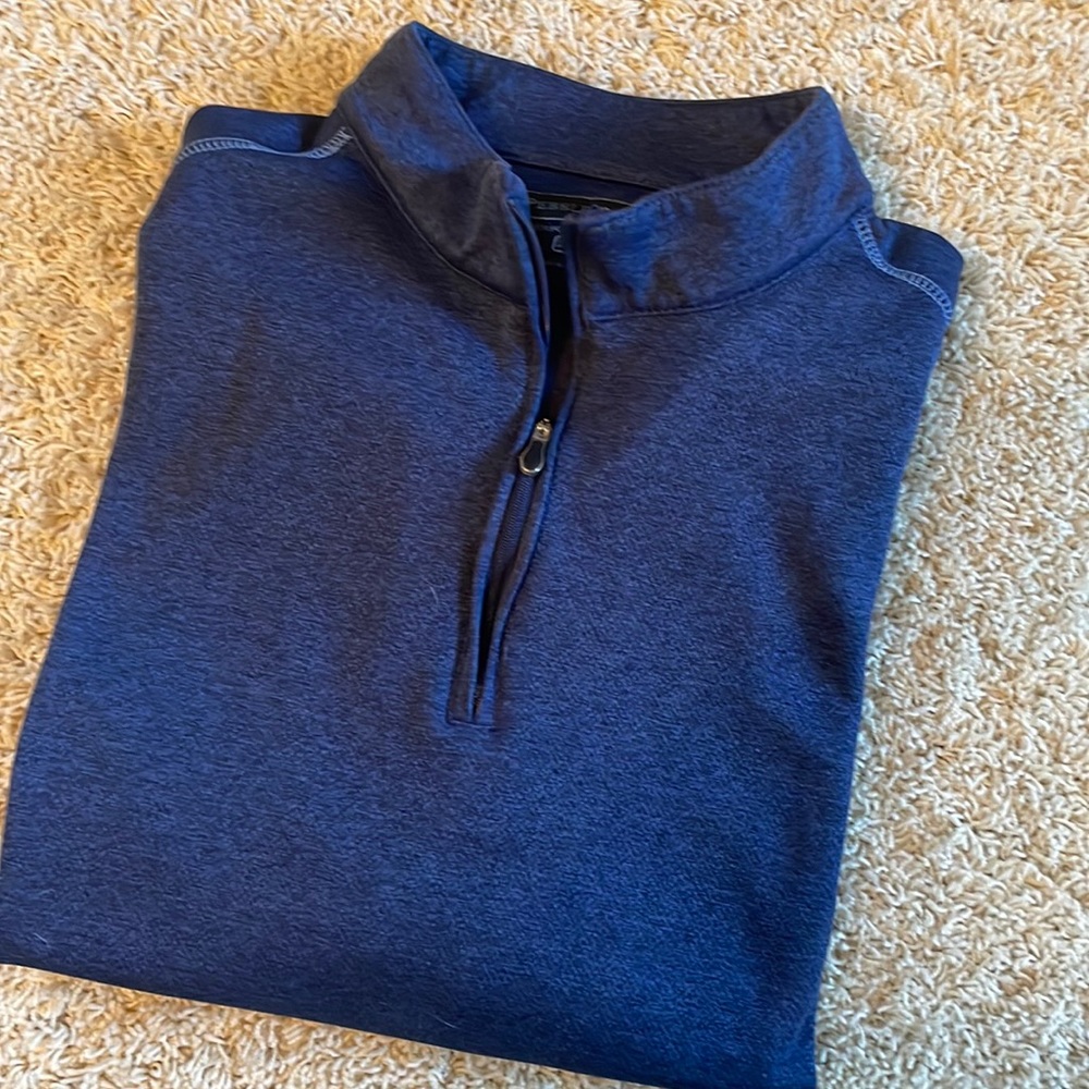 Pebble Beach Performance Men's Pullover Quarter Z… - image 2